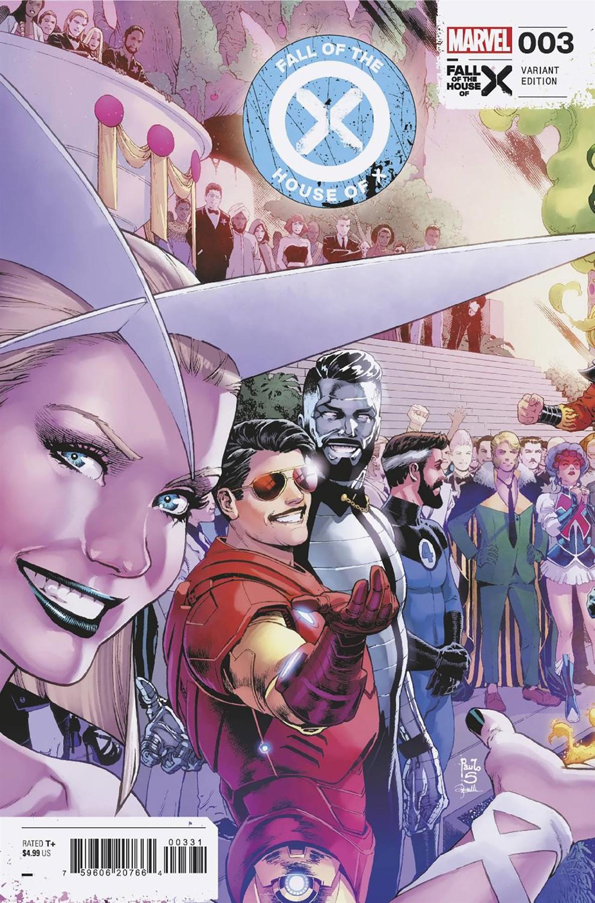 Fall Of The House Of X #3 Paulo Siqueira Connect Var (Paulo Siqueira Connect Var) Marvel Prh Comic Book 2024