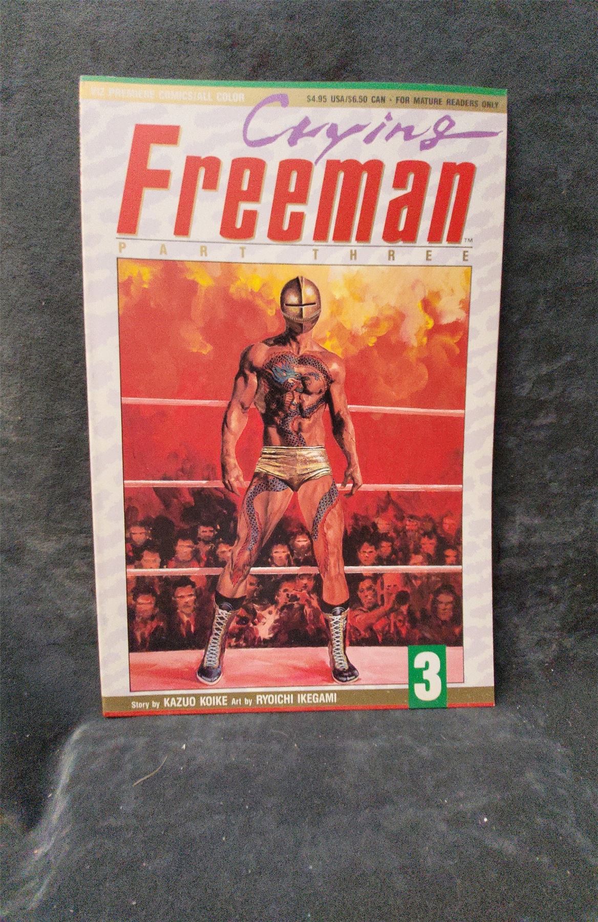 Crying Freeman Part 3 #3 1991 viz Comic Book