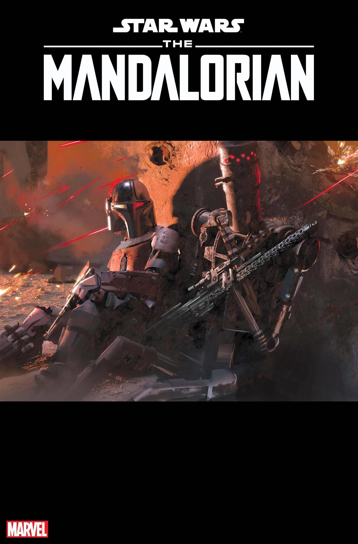 Star Wars Mandalorian #1 10 Copy Incv Concept Art Var (10 Copy Incv Concept Art Var) Marvel Prh Comic Book 2022