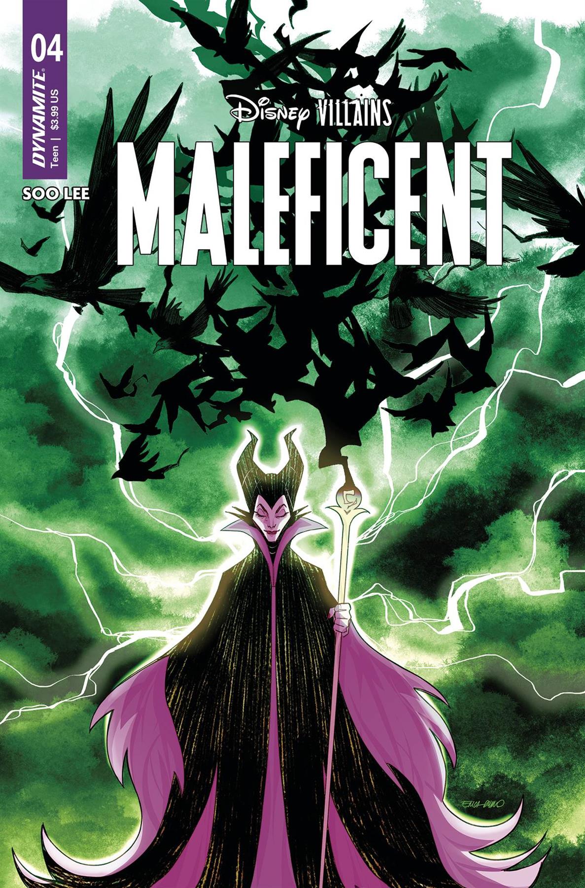Disney Villains Maleficent #4 Cvr E Durso Dynamite Comic Book