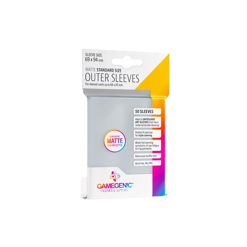 Outer Sleeves Matte Standard Size 50ct TCG Gamegenics