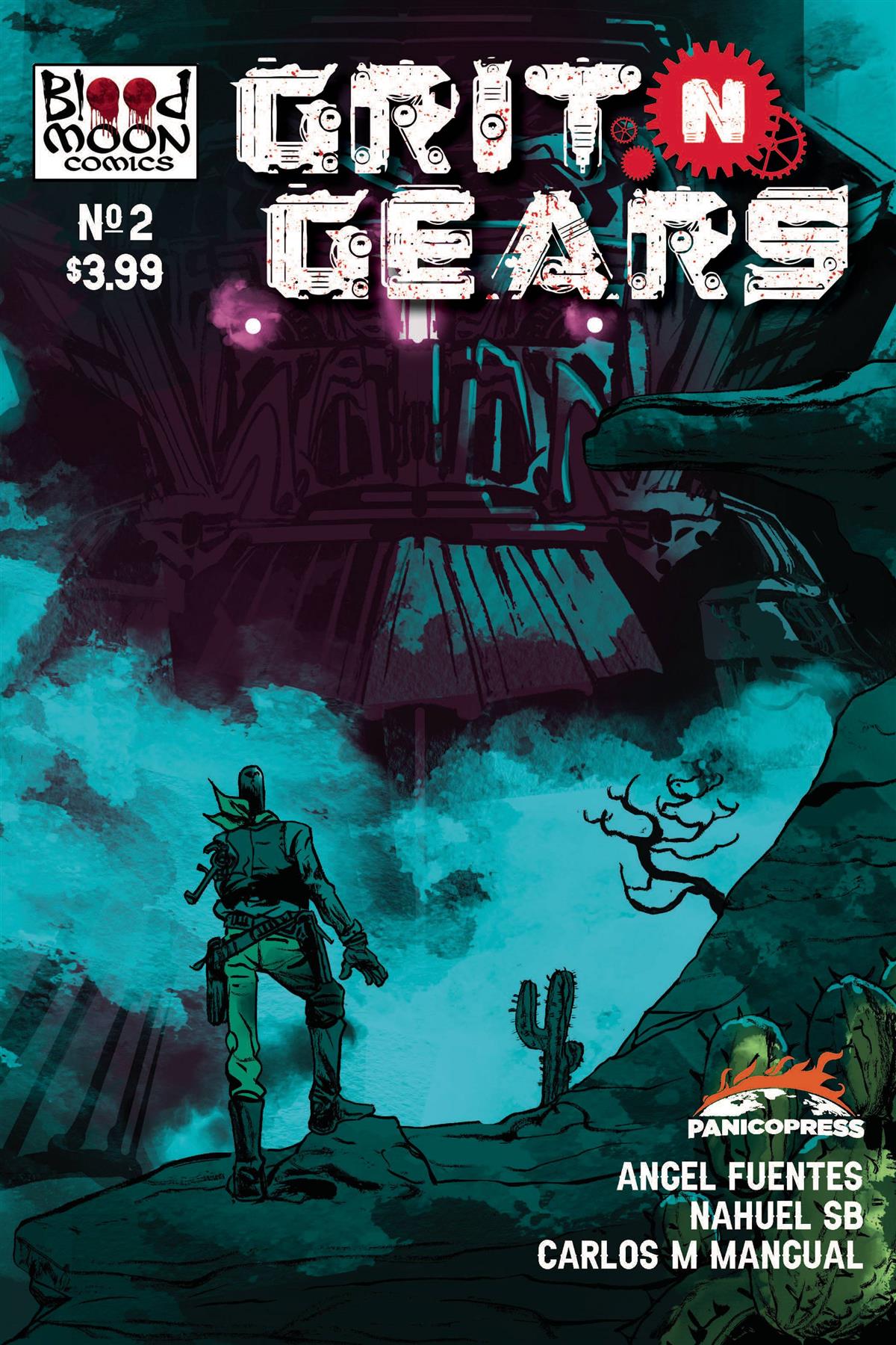 Grit N Gears #2 (Cvr A Nahuel Sb) Blood Moon Comics Llc Comic Book 2023