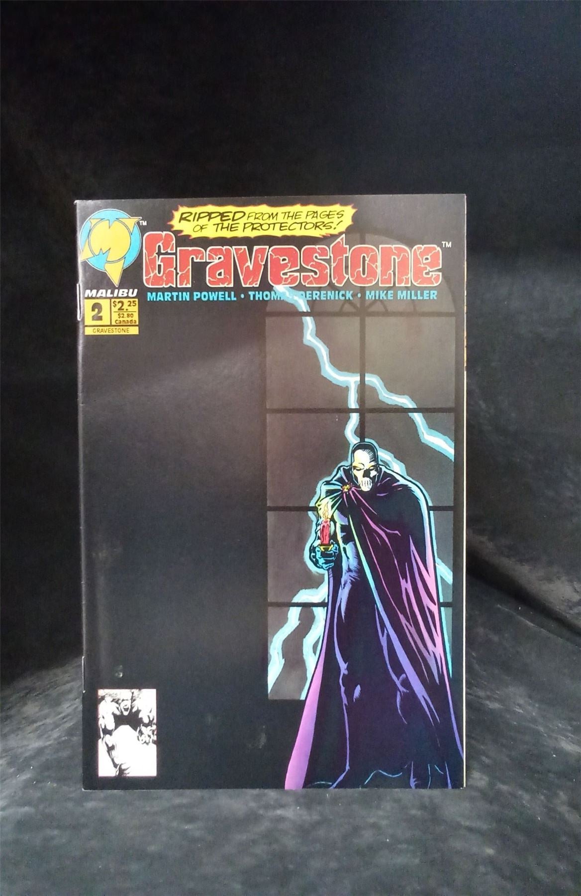 Gravestone #2 1993 malibu Comic Book