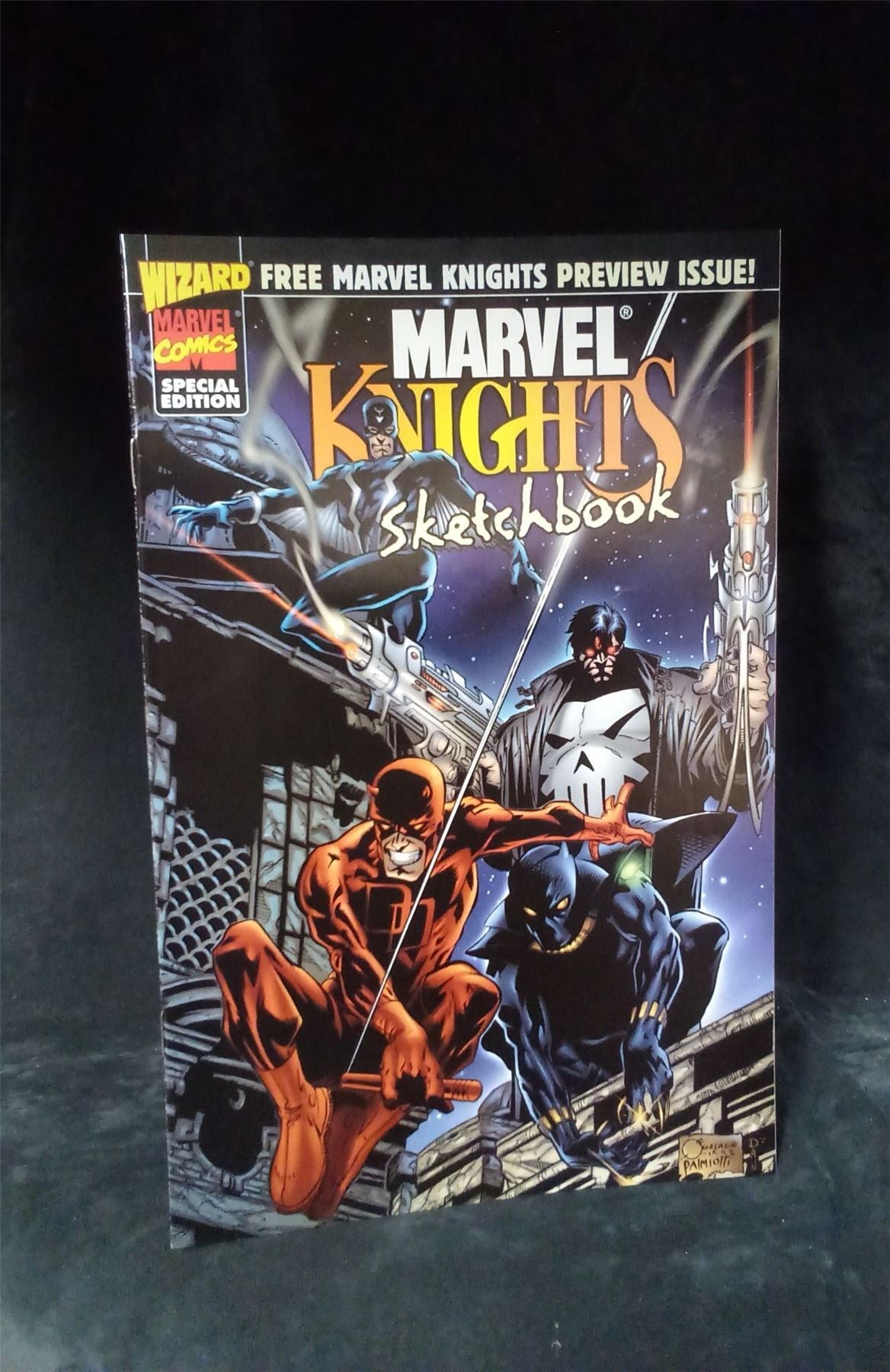 Marvel Comics Knights Sketchbook 1998 Marvel Comics Comic Book
