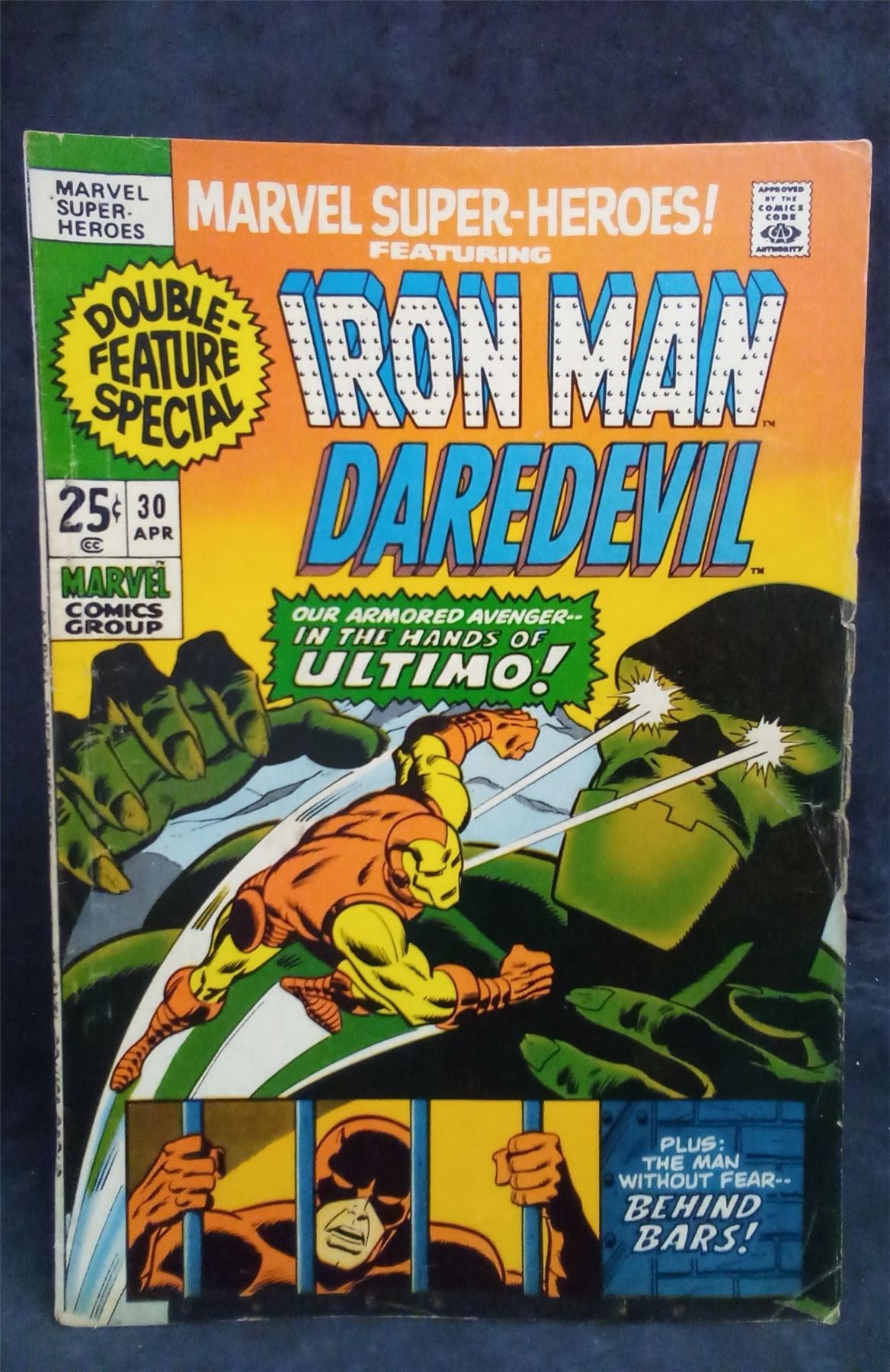 Marvel Super-Heroes #30 1971 Marvel Comics Comic Book