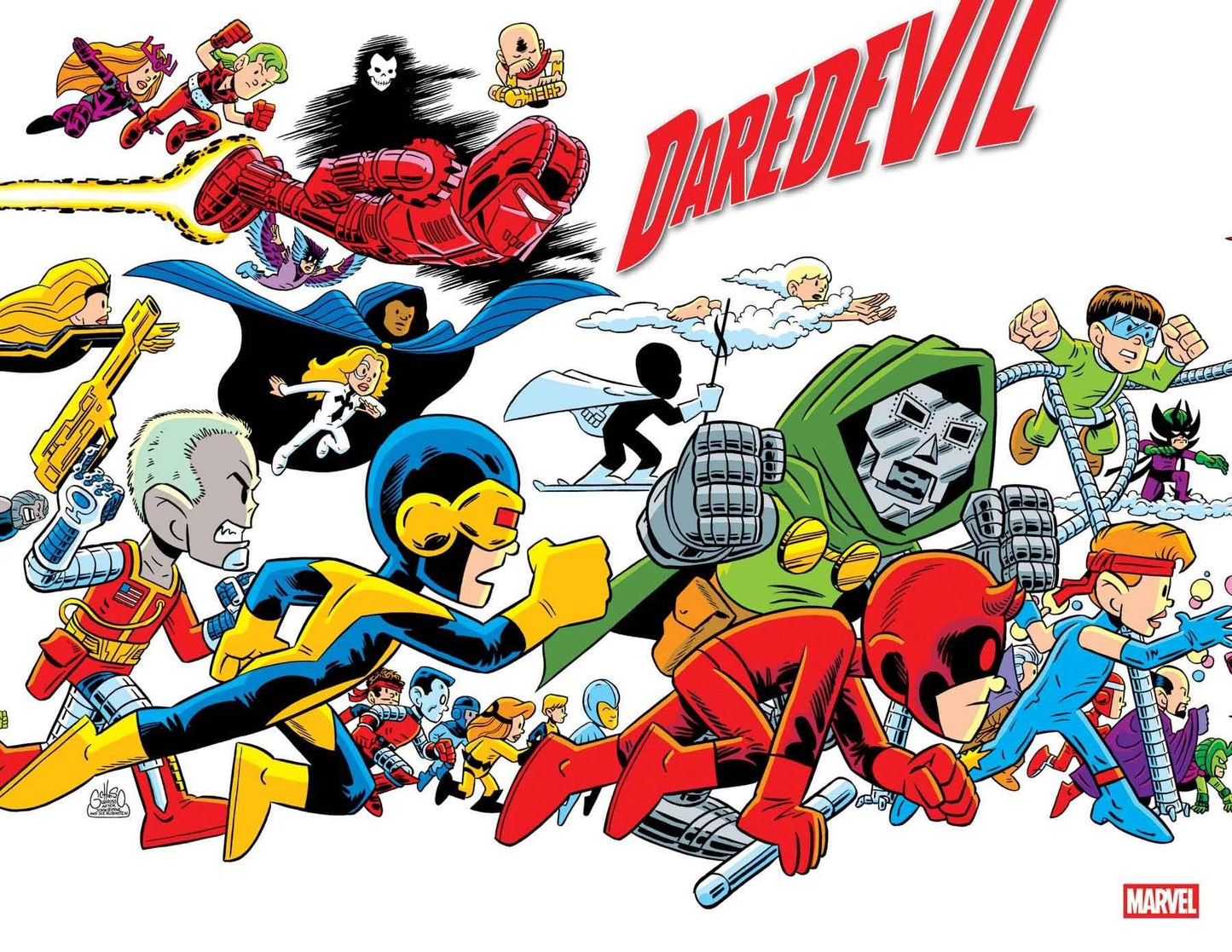 Daredevil #20 Chris Giarrusso Connecting Sketch Var C Chris Giarrusso Connecting Sketch Var C Marvel Prh Comic Book 2025