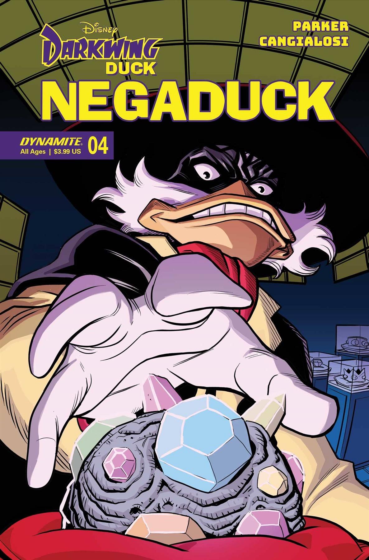 Negaduck #4 Cvr B Moss Dynamite Comic Book