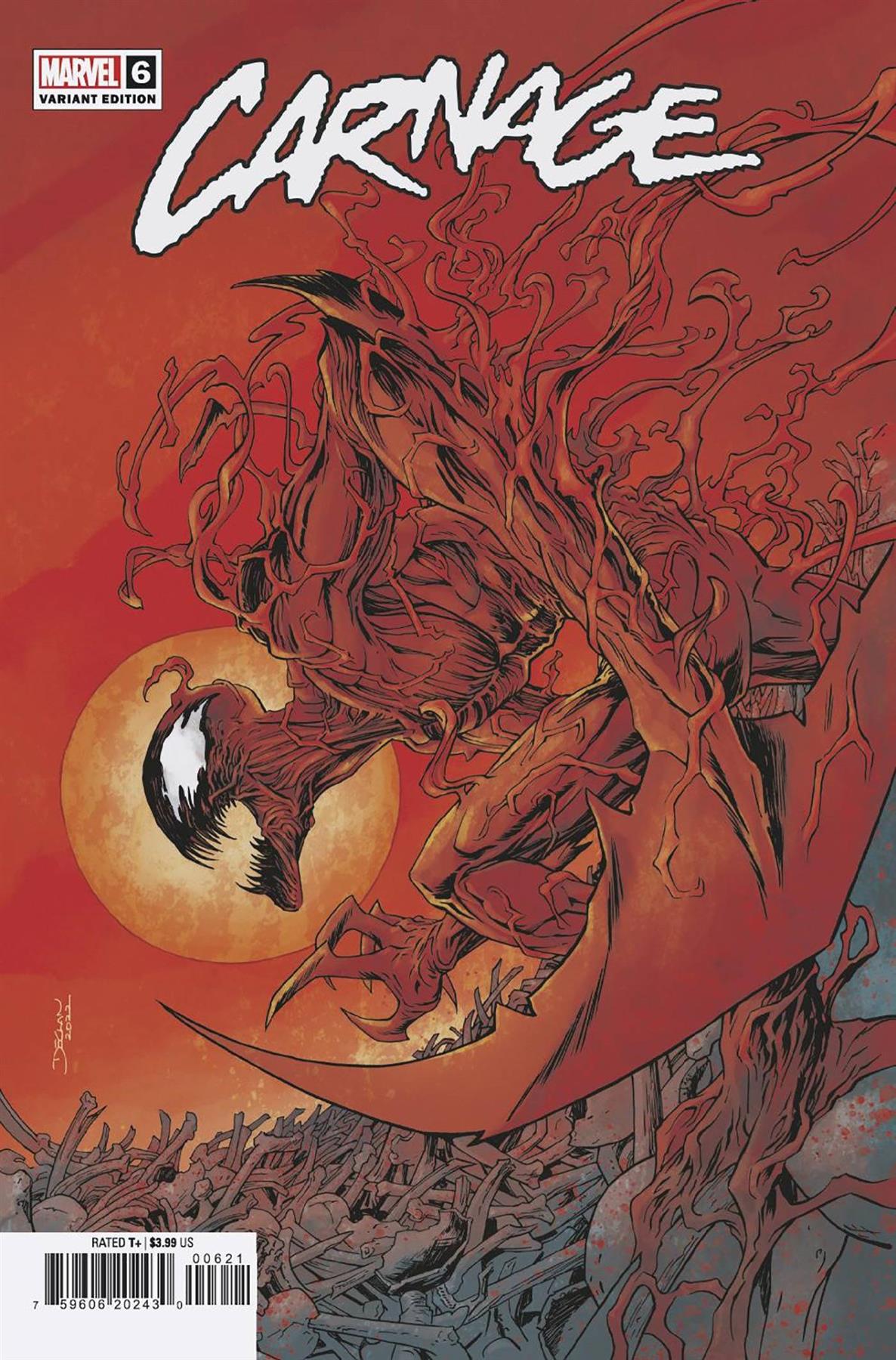 Carnage #6 Shalvey Var (Shalvey Var) Marvel Prh Comic Book 2022