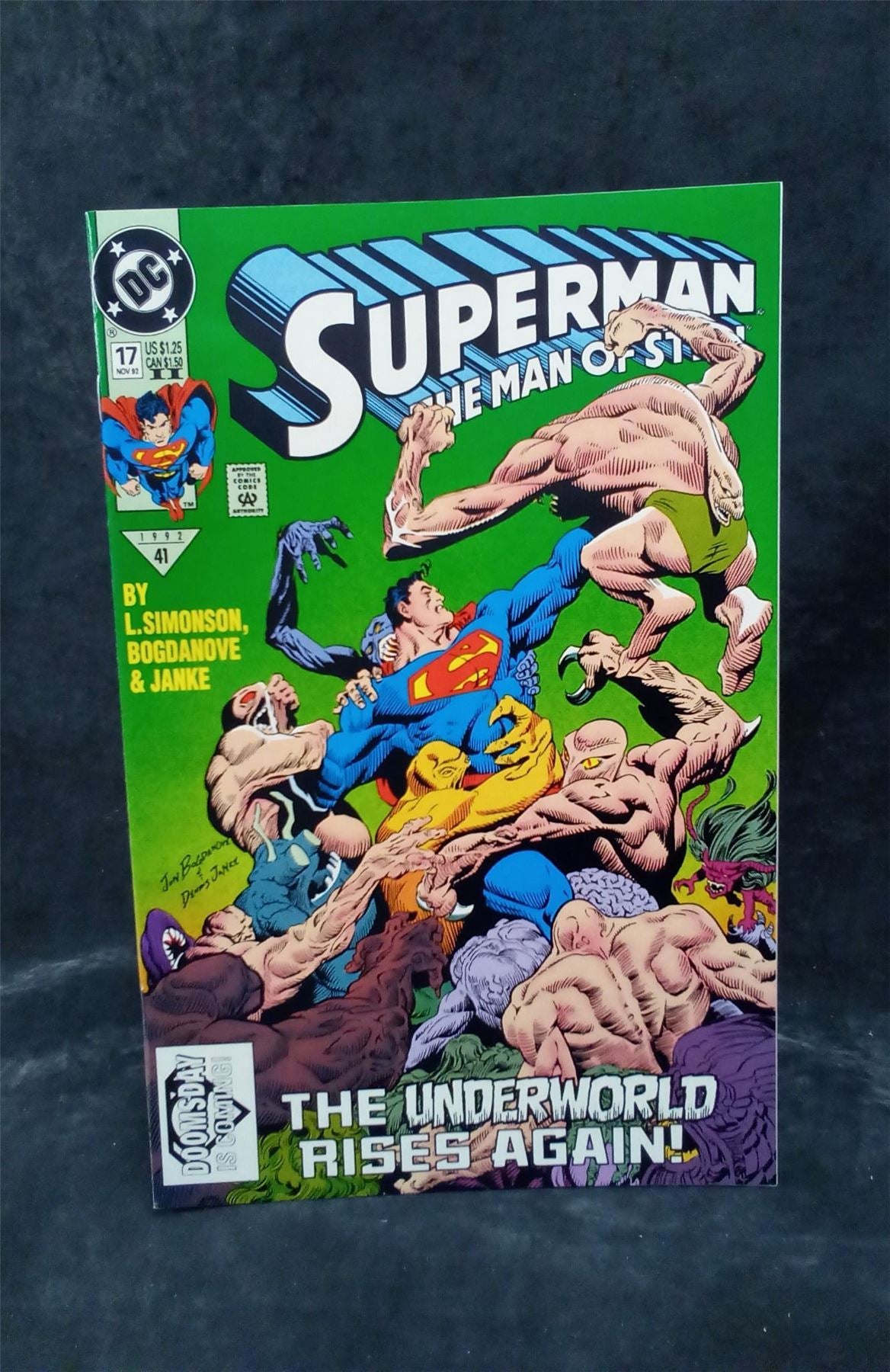 Superman: The Man of Steel #17 1992 dc-comics Comic Book