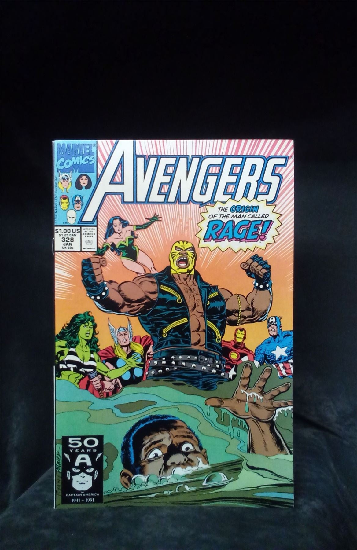 The Avengers #328 1991 Marvel Comics Comic Book
