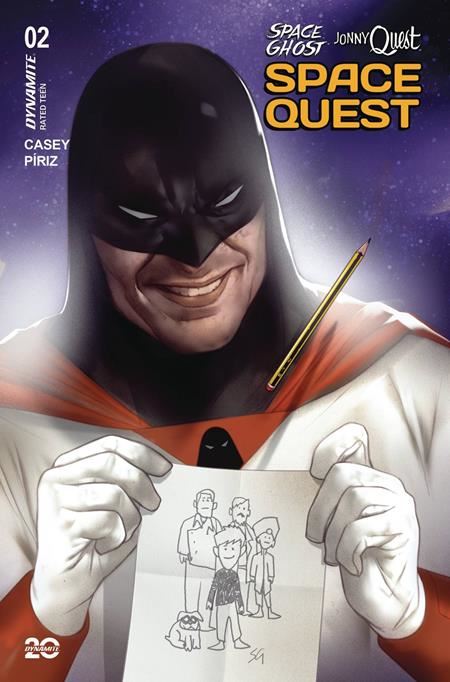 SPACE GHOST JONNY QUEST SPACE QUEST #2 CVR D BEN OLIVER VAR DYNAMITE Entertainment Comic Book 2025