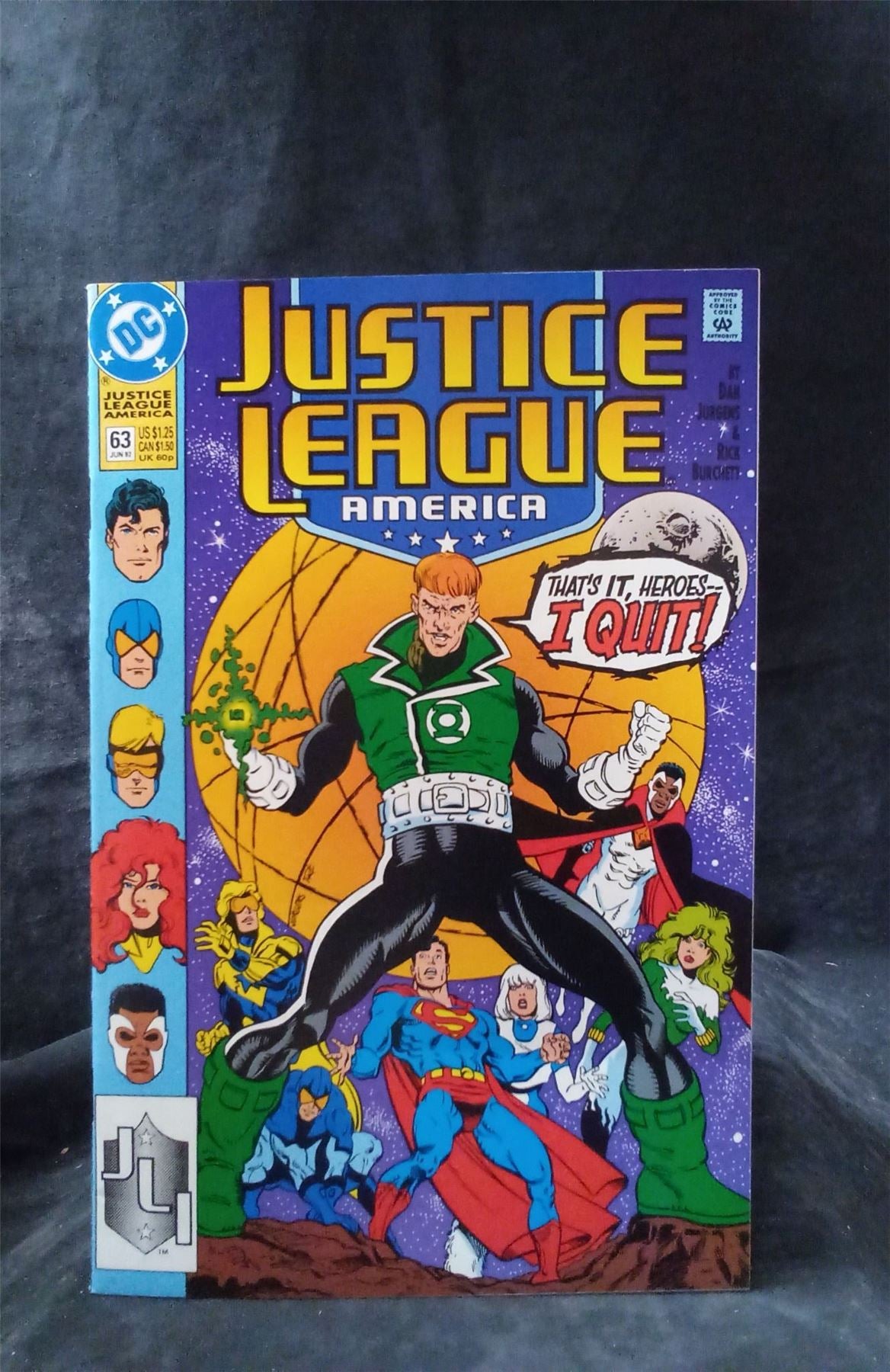Justice League America #63 1992 DC Comics Comic Book