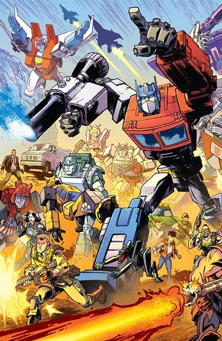 Transformers #9 Cvr F Jason Howard Connecting Eu Anniversary Var Image Comics Comic Book