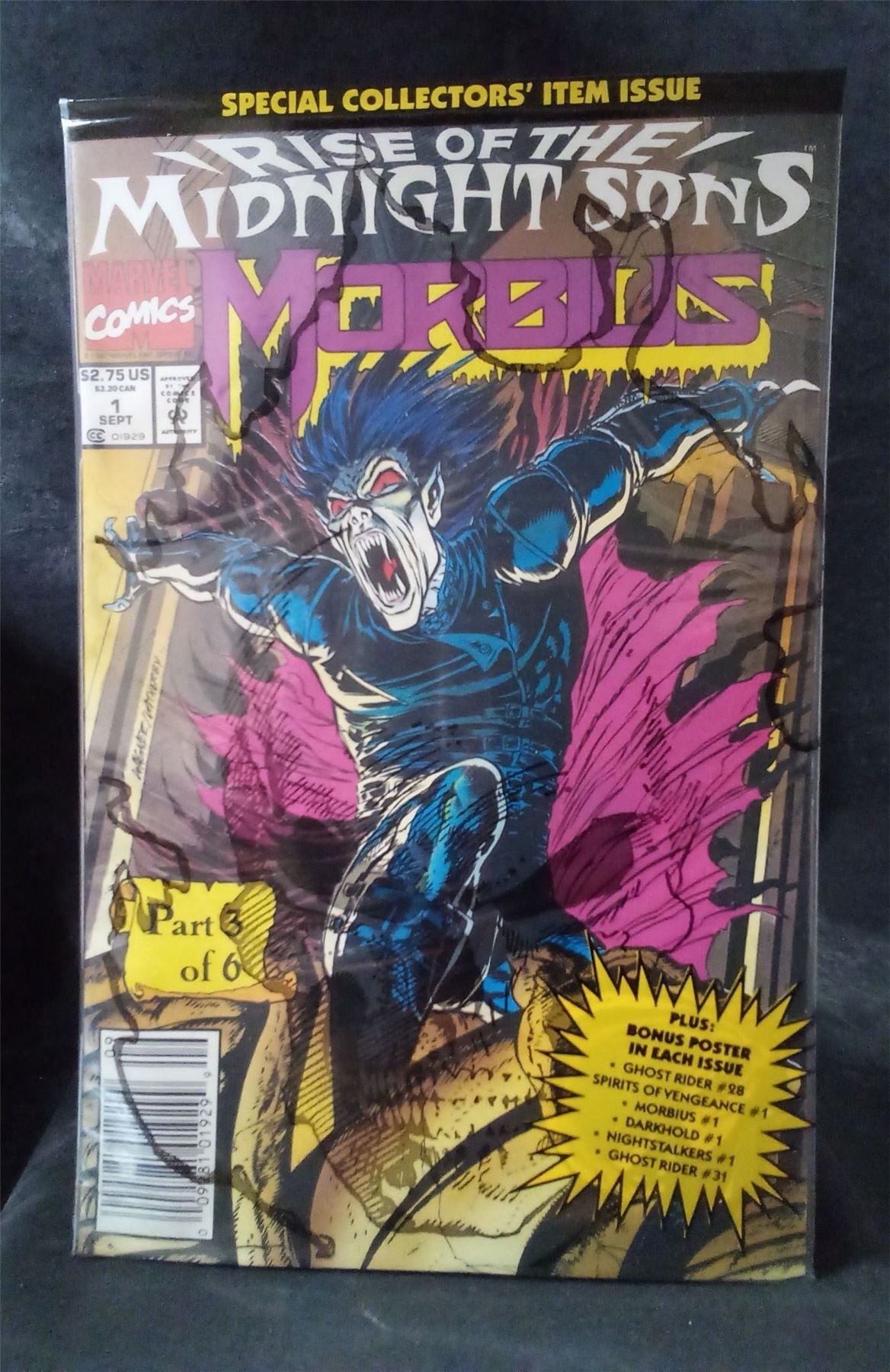 Morbius #1 1992 Marvel Comics Comic Book