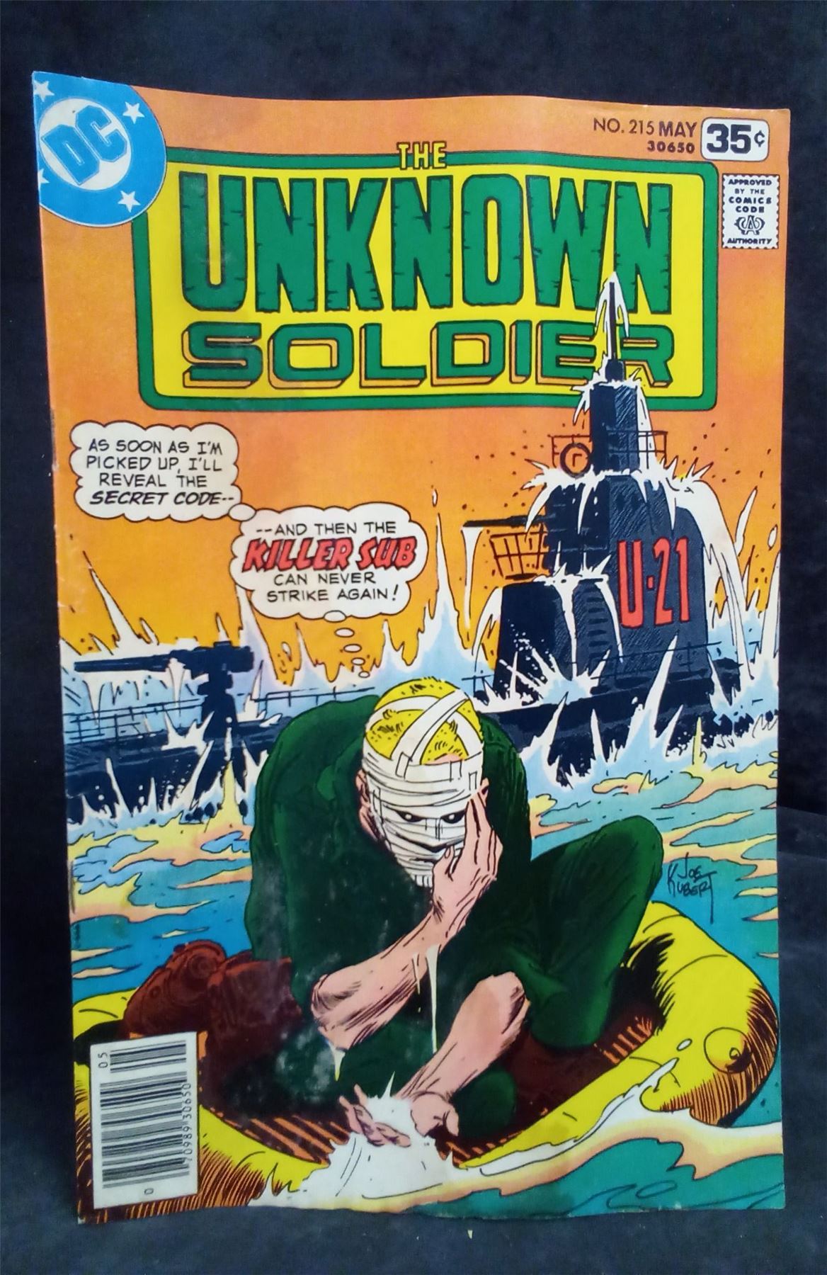 Unknown Soldier #215 1978 DC Comics Comic Book