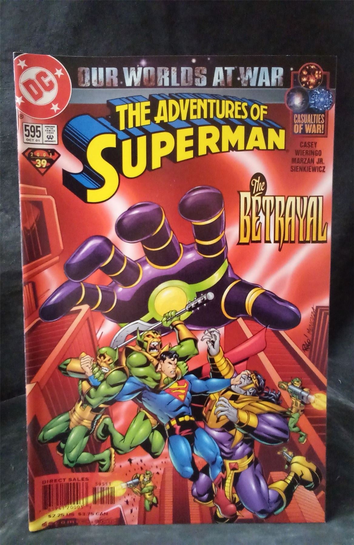 The Adventures of Superman #595 2001 DC Comics Comic Book