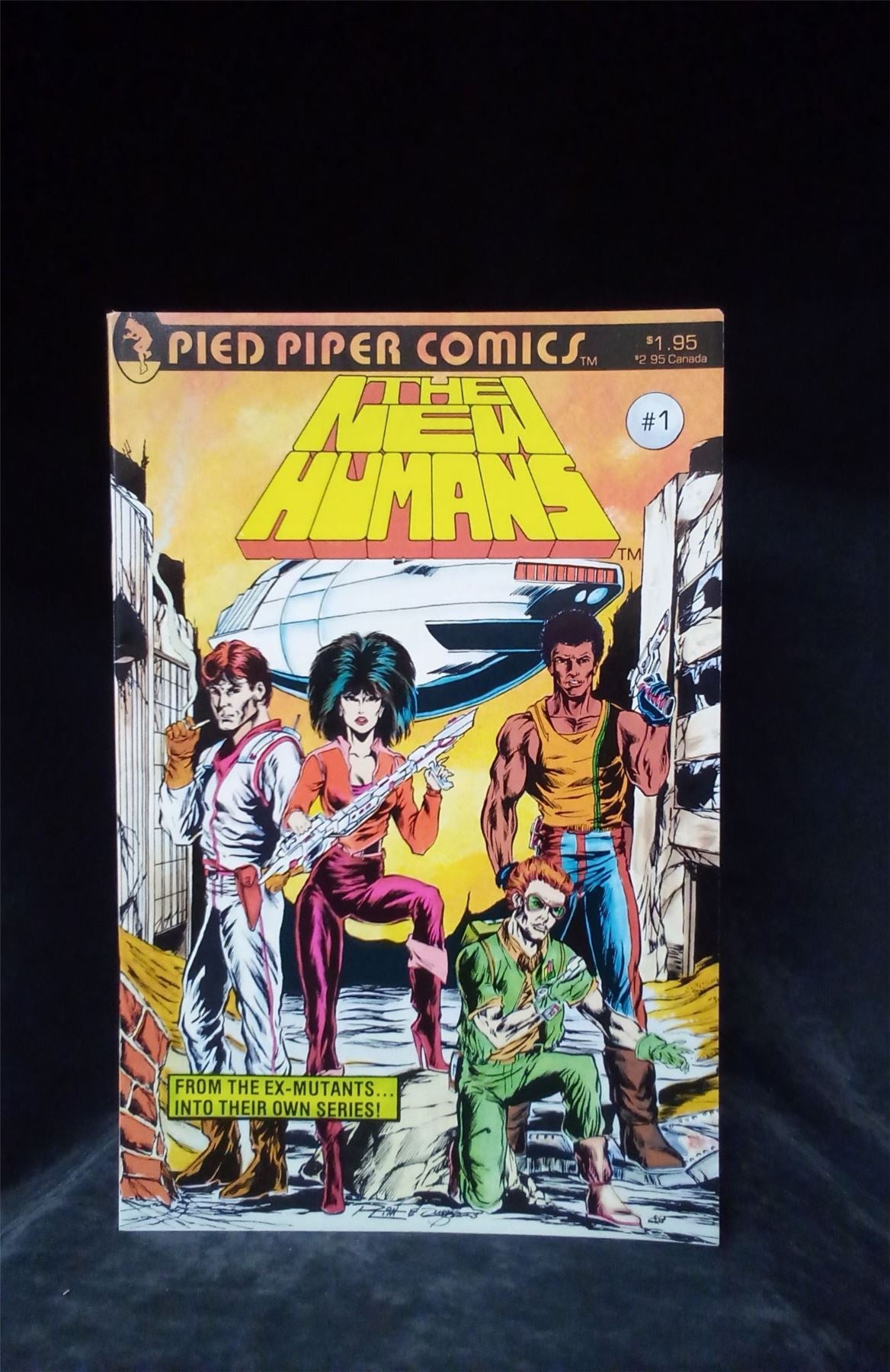 The New Humans #1 1987 Pied Piper Comics Comic Book