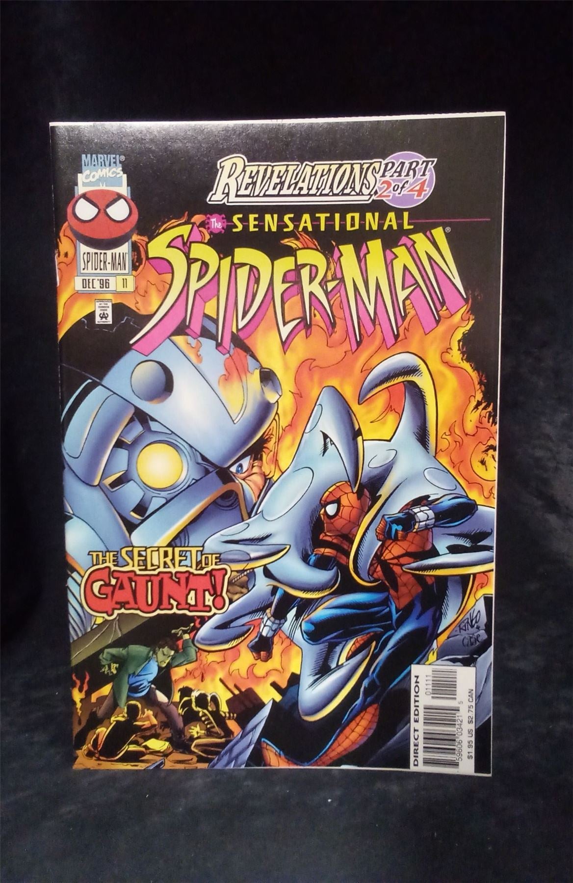 The Sensational Spider-Man #11 1996 Marvel Comics Comic Book