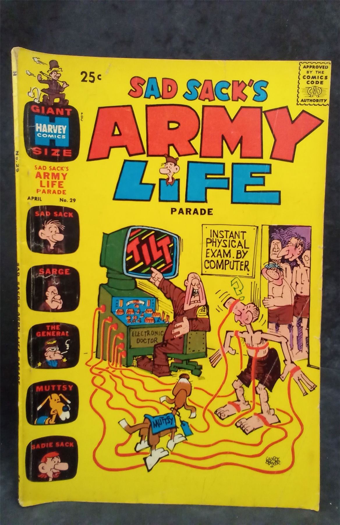 Sad Sack's Army Life Parade #29 1970 Harvey Comic Book