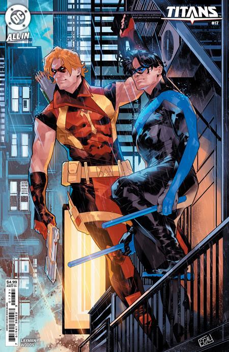 Titans #17 Cvr C Edwin Galmon Card Stock Var DC Comics Comic Book