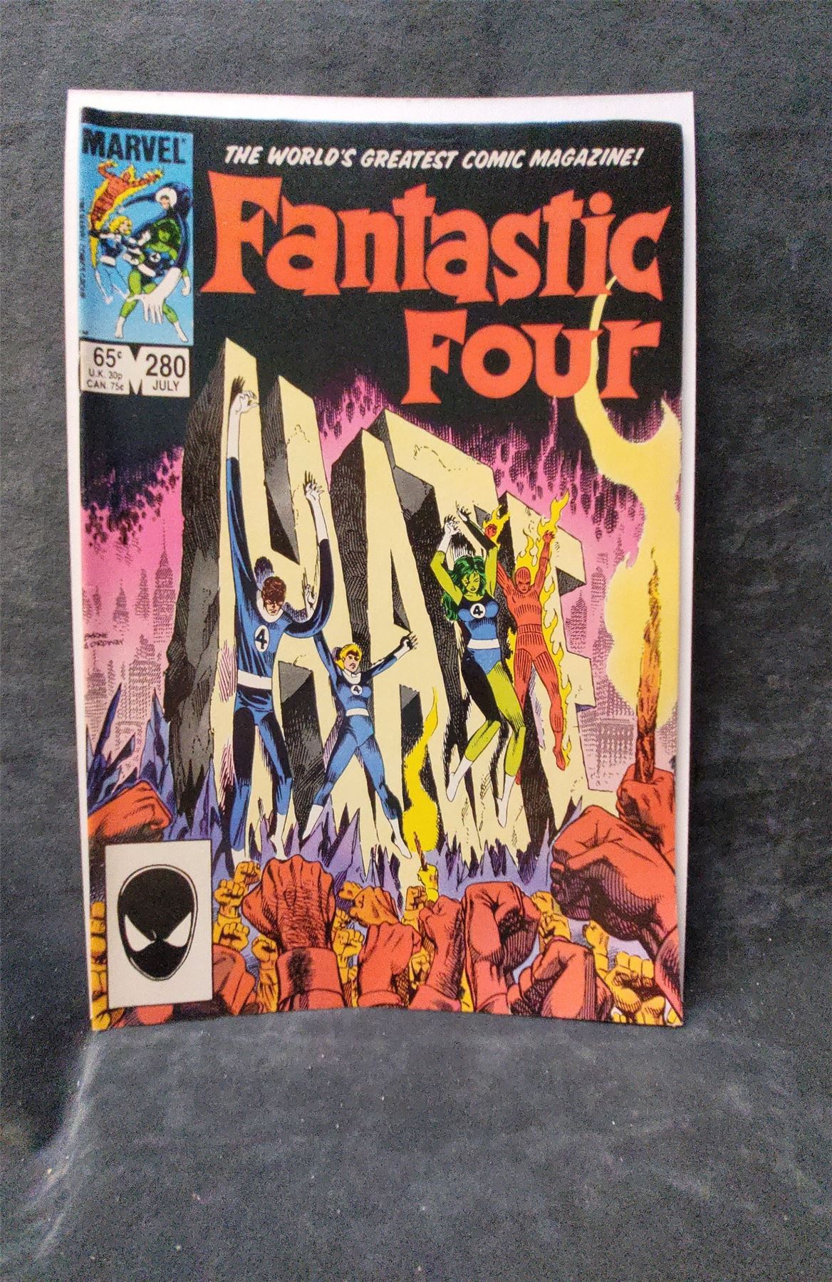 Fantastic Four #280 Direct Edition 1985 marvel Comic Book