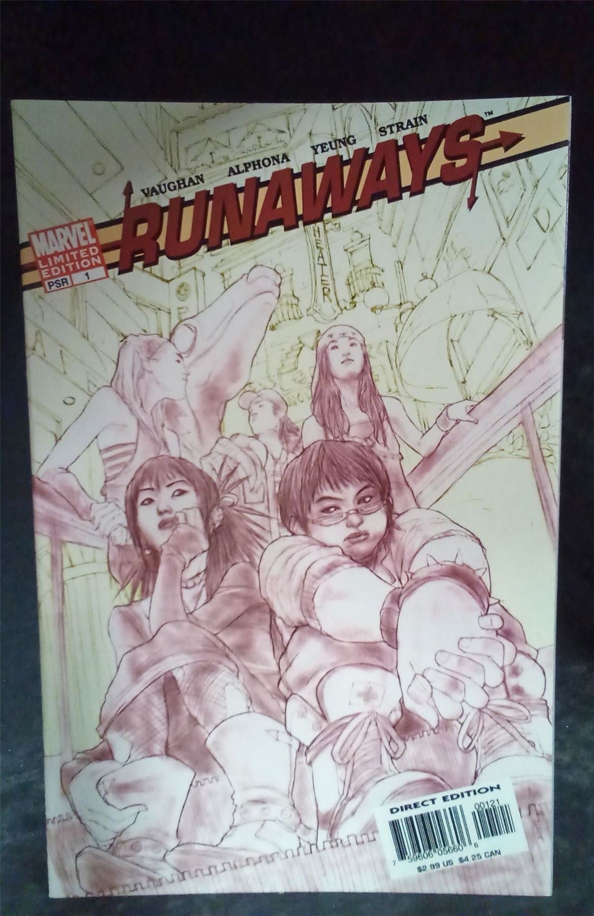 Runaways #1 Variant Cover 2005 Marvel Comics Comic Book