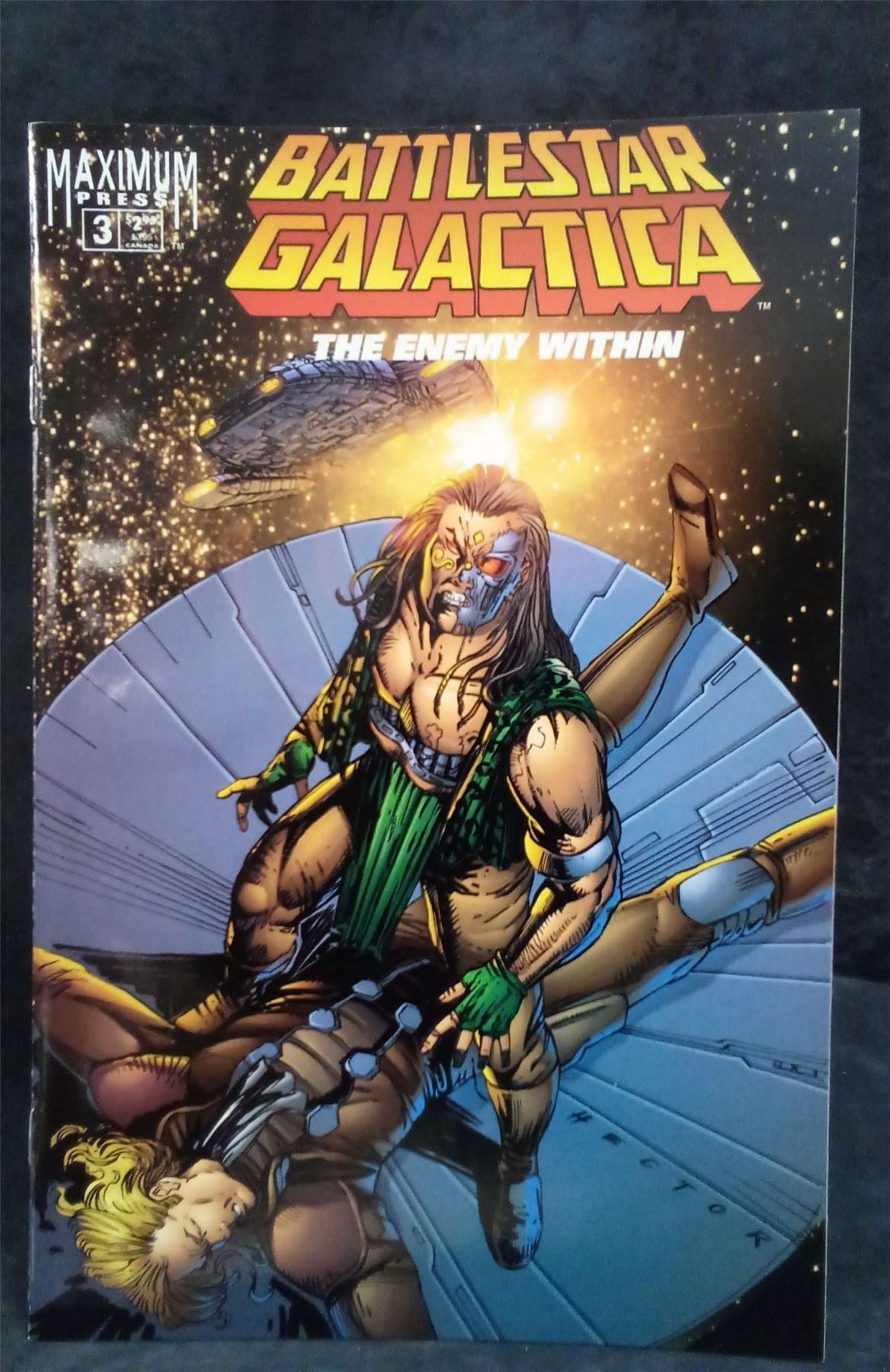 Battlestar Galactica: The Enemy Within #3 1996 Comic Book