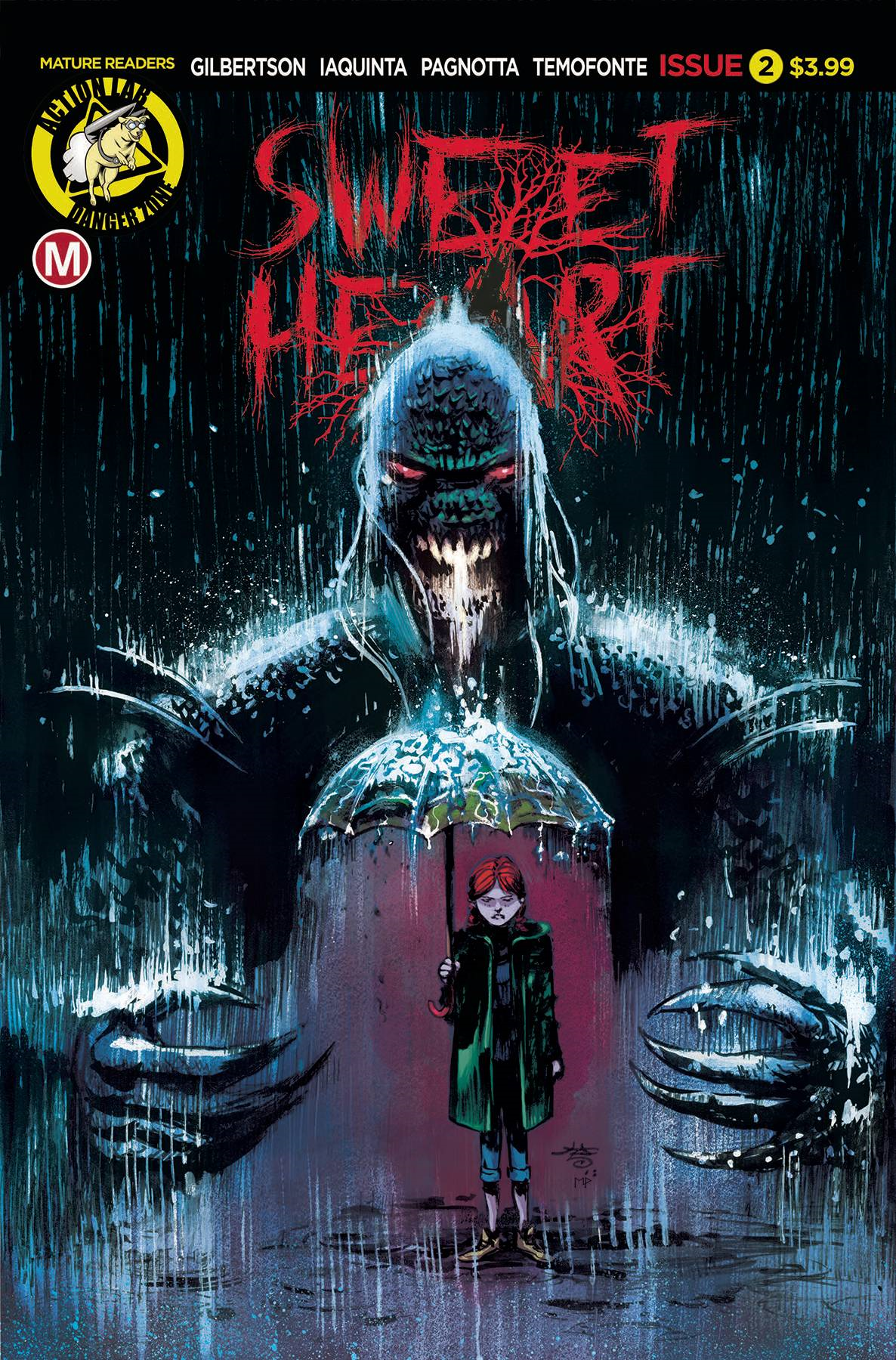 Sweet Heart #2 Action Lab - Danger Zone Comic Book 2020