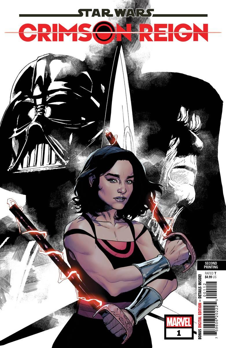 Star Wars Crimson Reign #1 (of 5) 2nd Ptg Yu Var Marvel Prh Comic Book