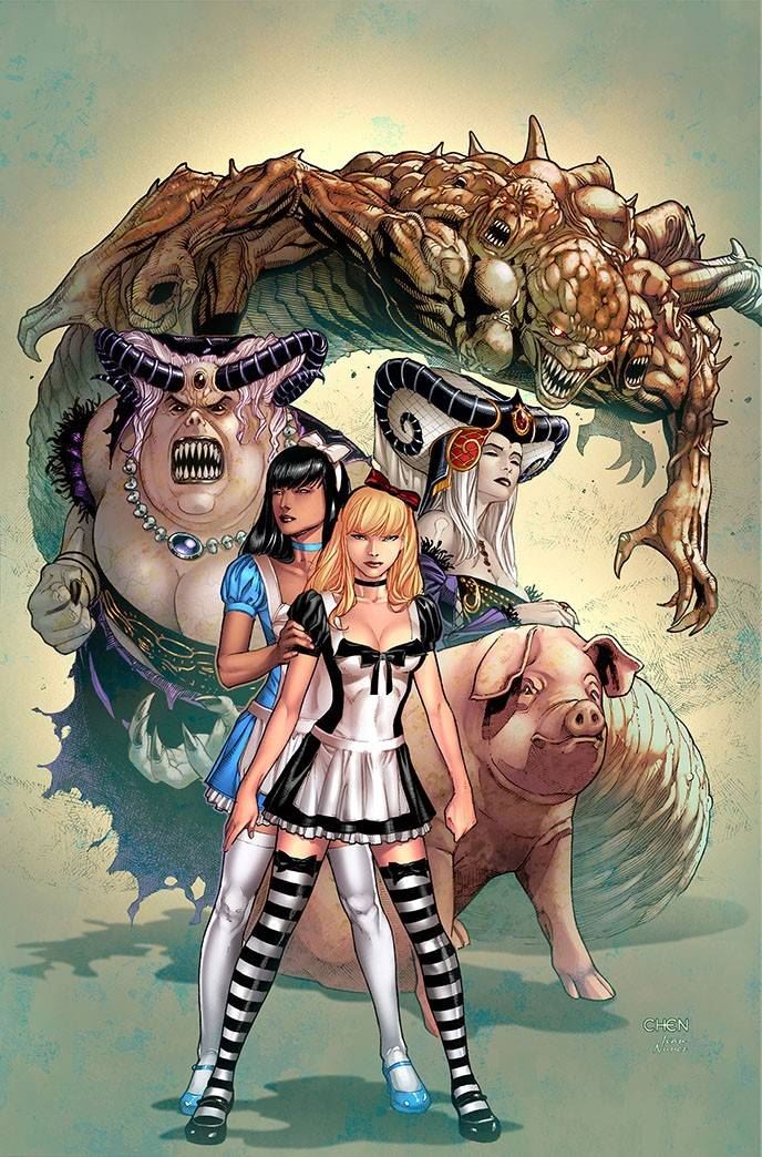Revenge Of Wonderland #6 (Cvr A Chen) Zenescope Entertainment Inc Comic Book
