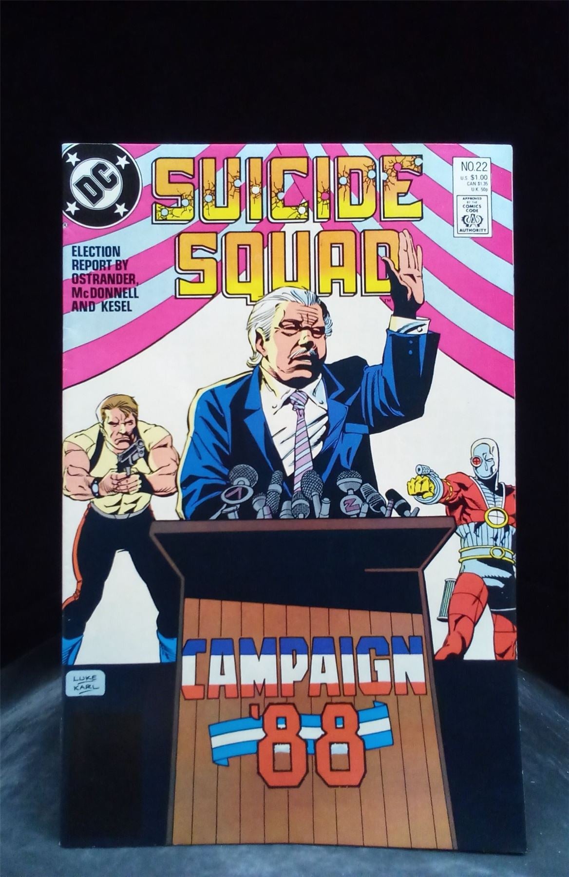 Suicide Squad #22 1988 DC Comics Comic Book