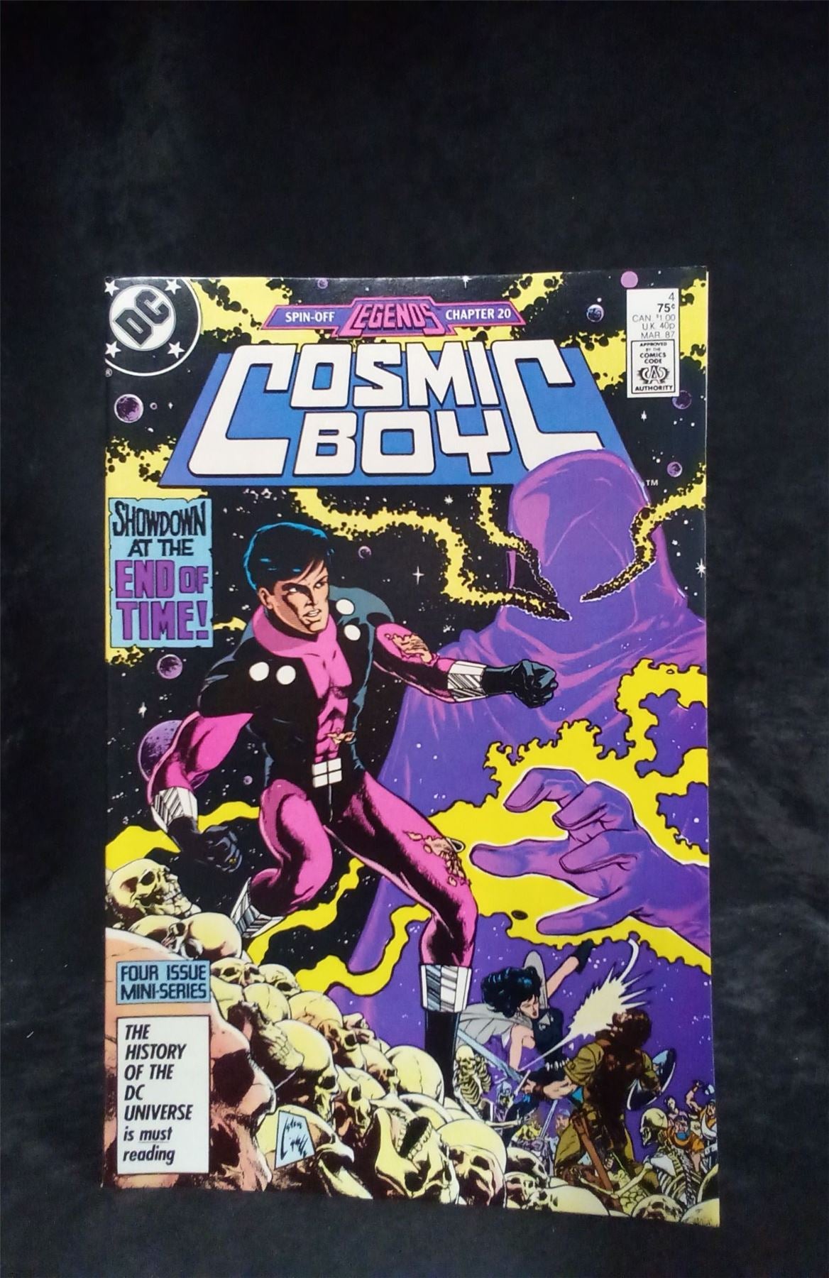 Cosmic Boy #4 1987 DC Comics Comic Book