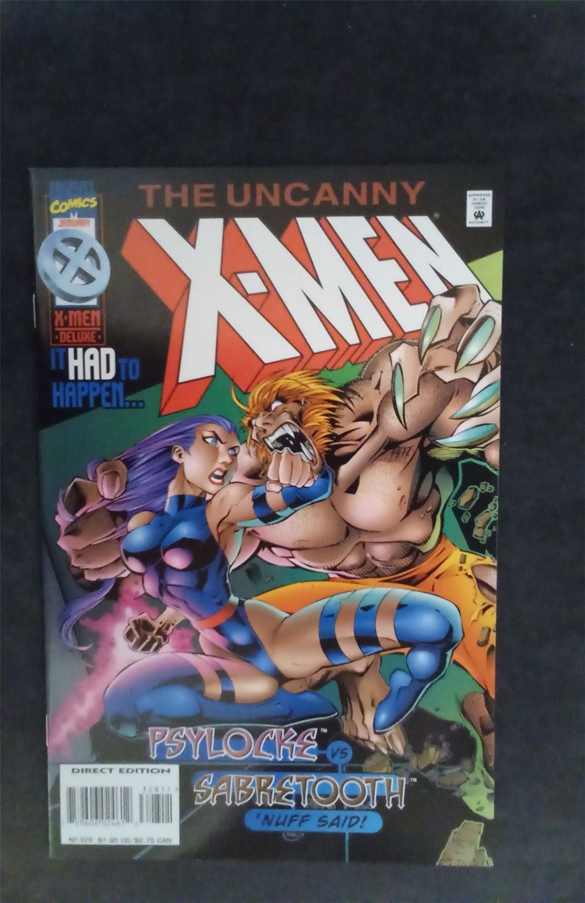 The Uncanny X-Men #328 1996 marvel Comic Book