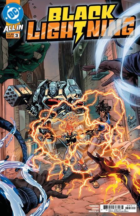 Black Lightning #3 Cvr A Fico Ossio DC Comics Comic Book