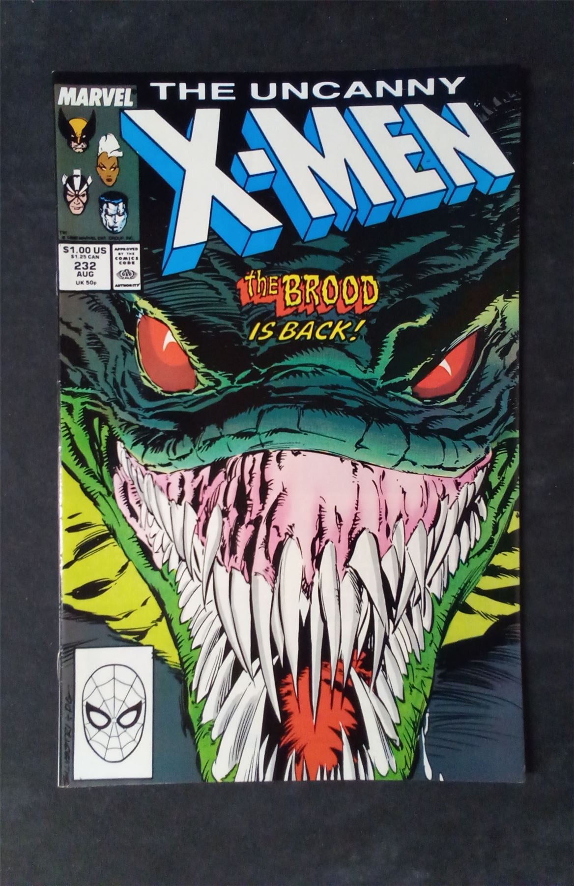 The Uncanny X-Men #232 Direct Edition 1988 marvel Comic Book
