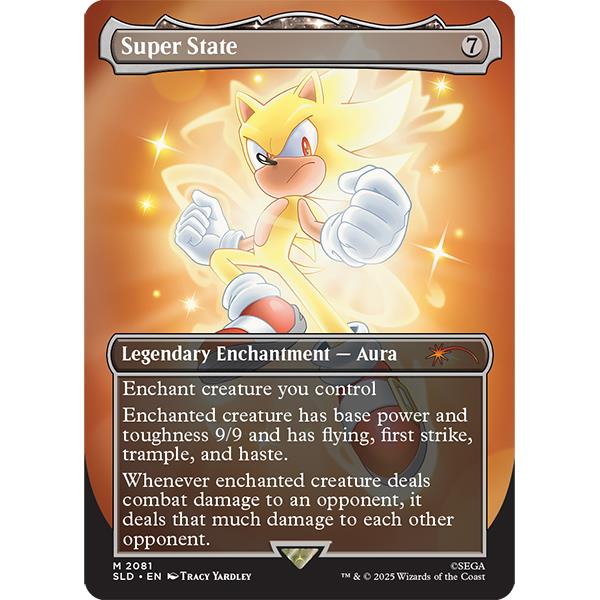 MTG Secret Lair X Sonic Friends and Foes, Nonfoil by Wizards of the Coast