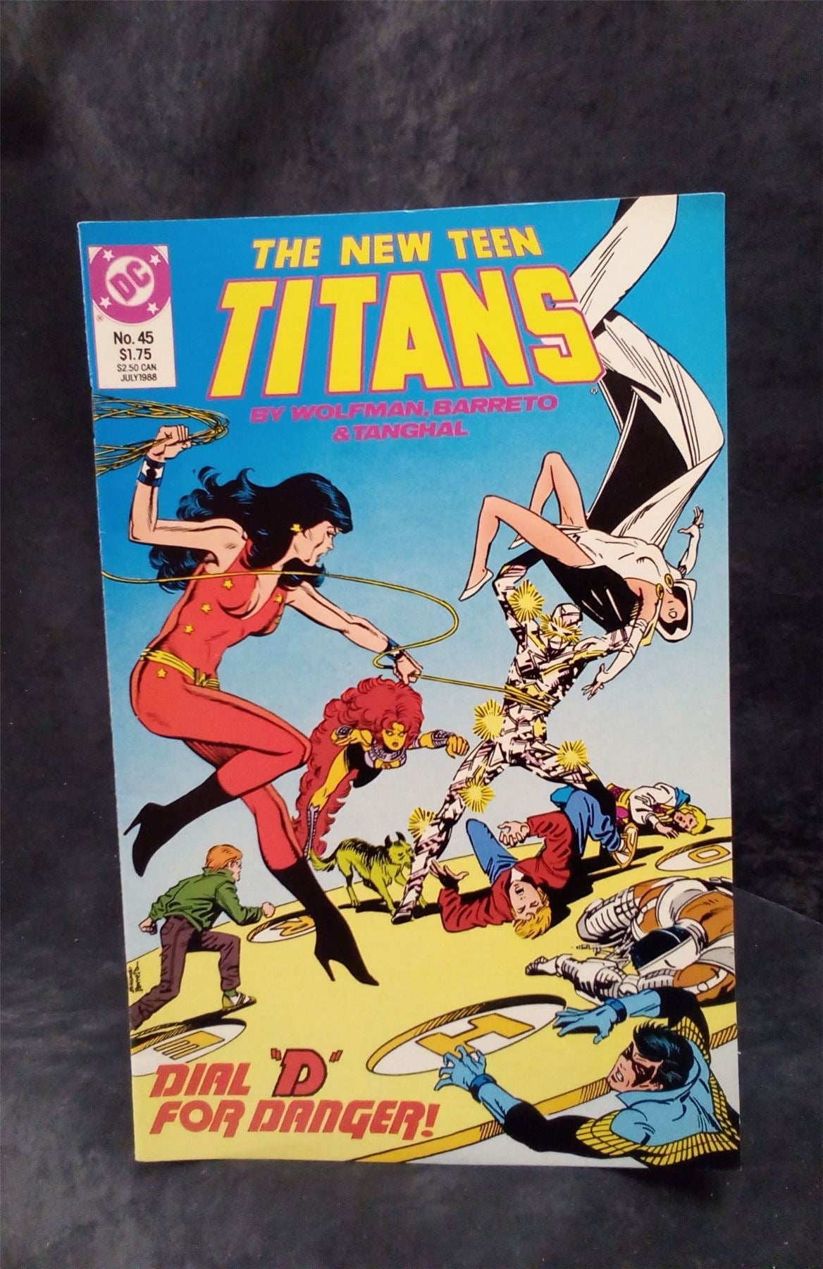 The New Teen Titans #45 1988 DC Comics Comic Book