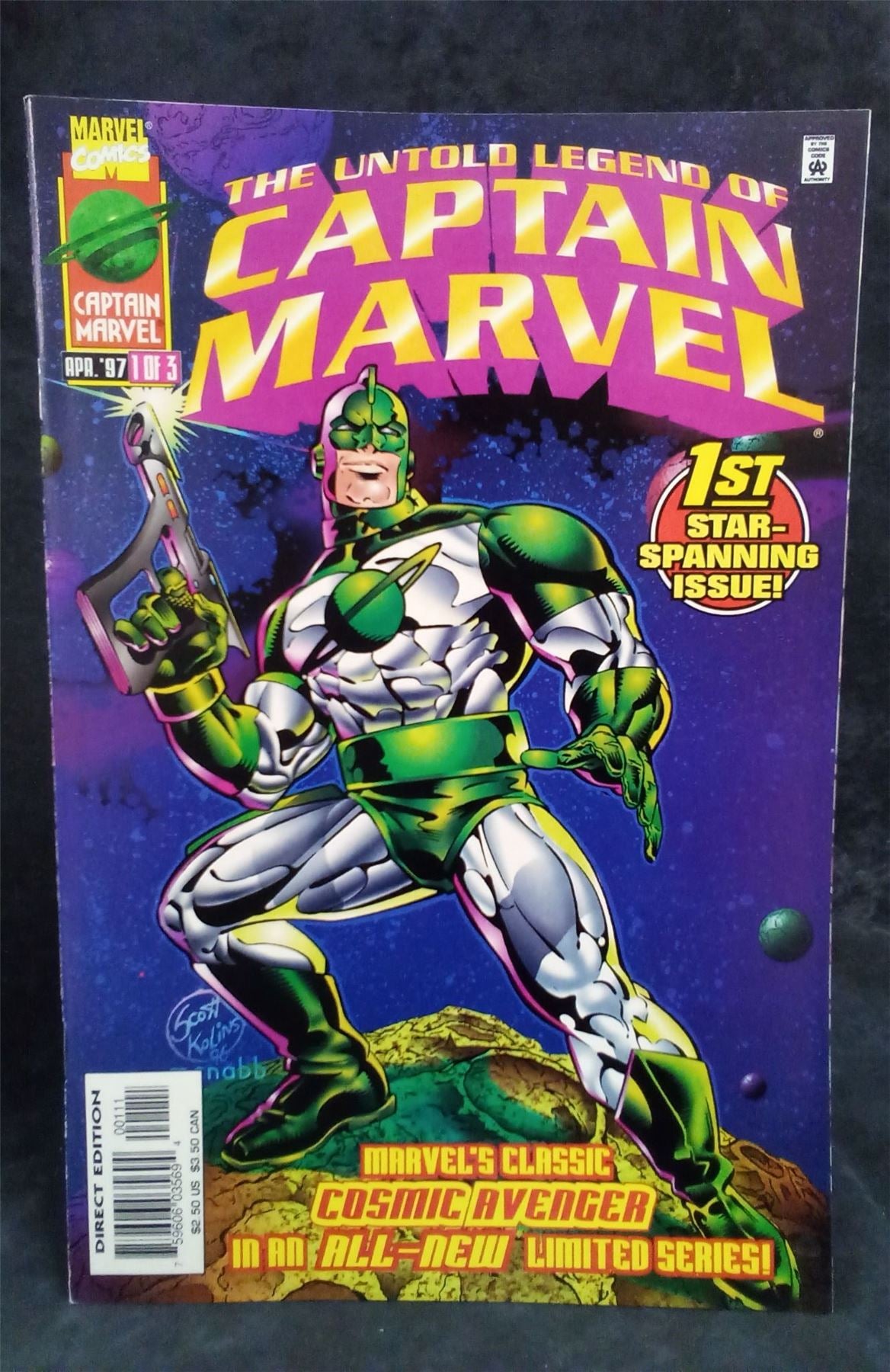 Untold Legend of Captain Marvel #1 1997 Marvel Comics Comic Book
