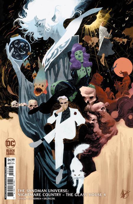 Sandman Universe Nightmare Country The Glass House #4 (of 6) Cvr B Matteo Scalera Card Stock Var (mr) DC Comics Comic Book