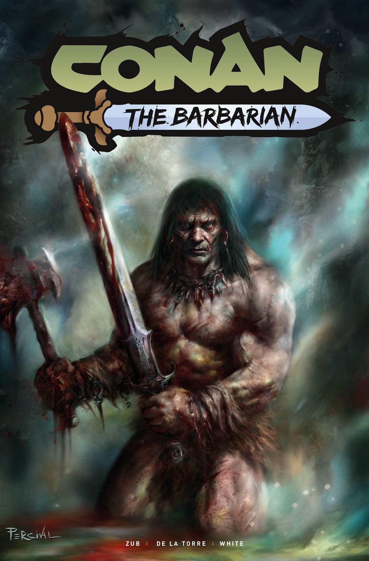 Conan Barbarian #4 Cvr C Percival (mr) Titan Comics Comic Book