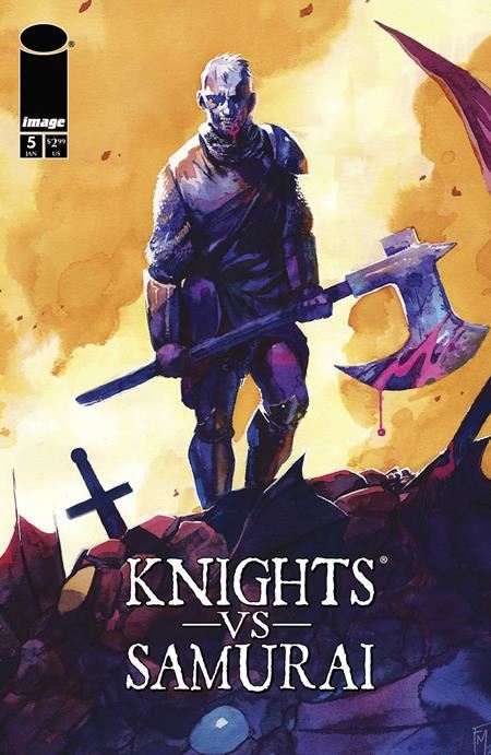 Knights Vs Samurai #5 Cvr B Fede Mele Var Image Comics Comic Book 2025