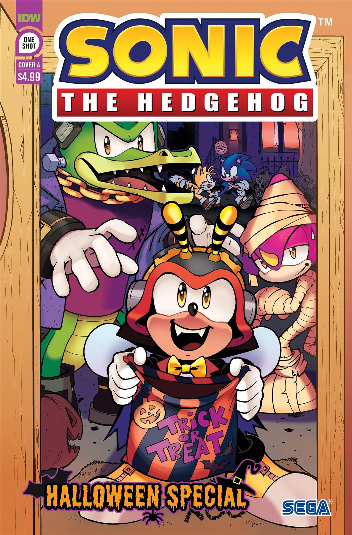 Sonic Hedgehog Halloween Special #1 Cvr A Lawrence Idw-prh Comic Book