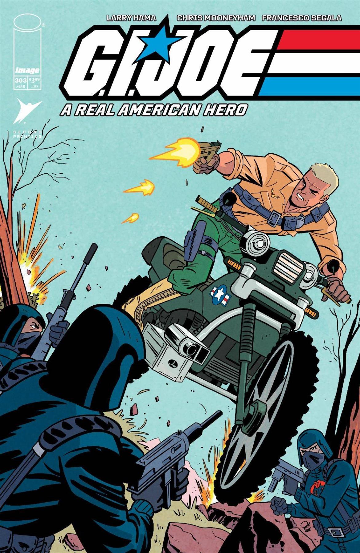 Gi Joe A Real American Hero #303 Second Printing Image Comics Comic Book