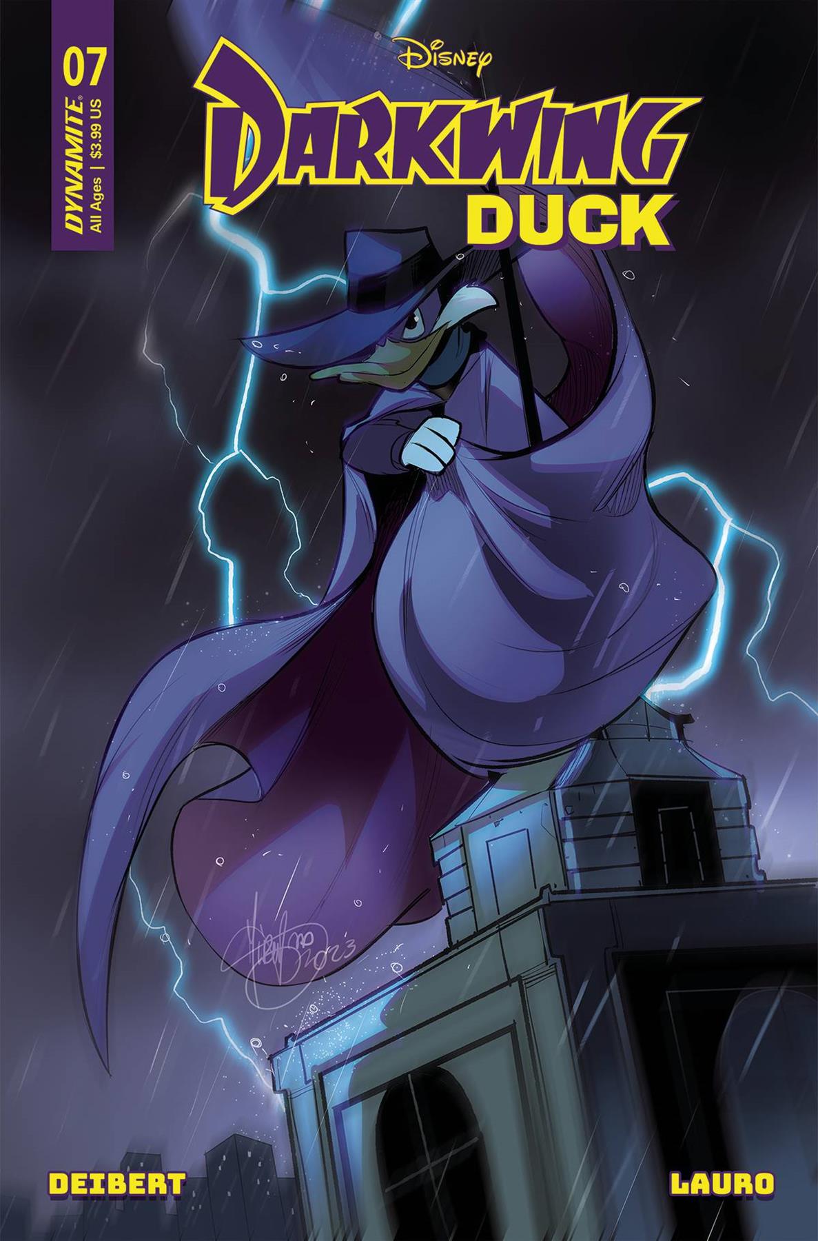 Darkwing Duck #7 Cvr B Andolfo Dynamite Comic Book