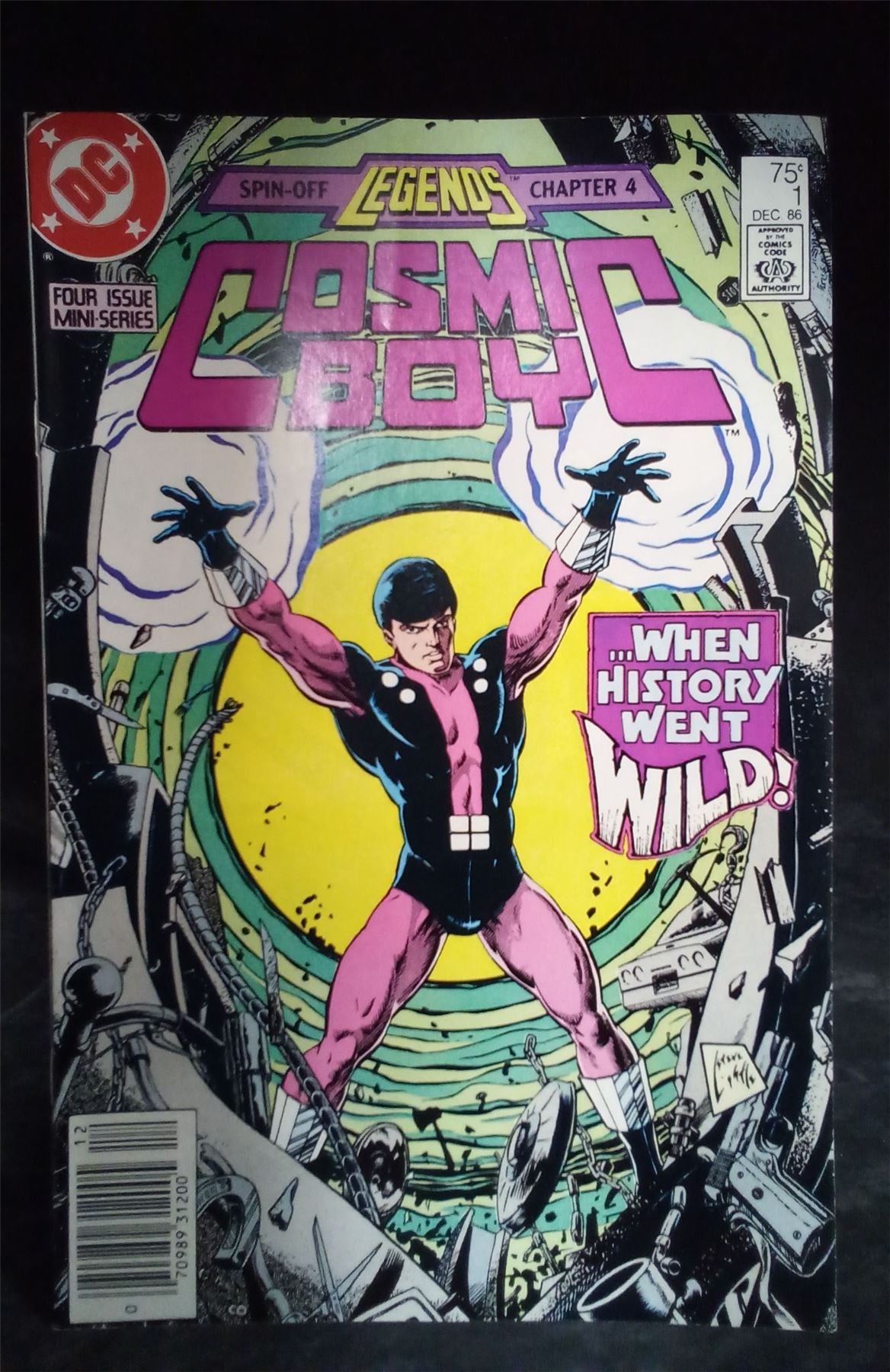 Cosmic Boy #1 1986 DC Comics Comic Book