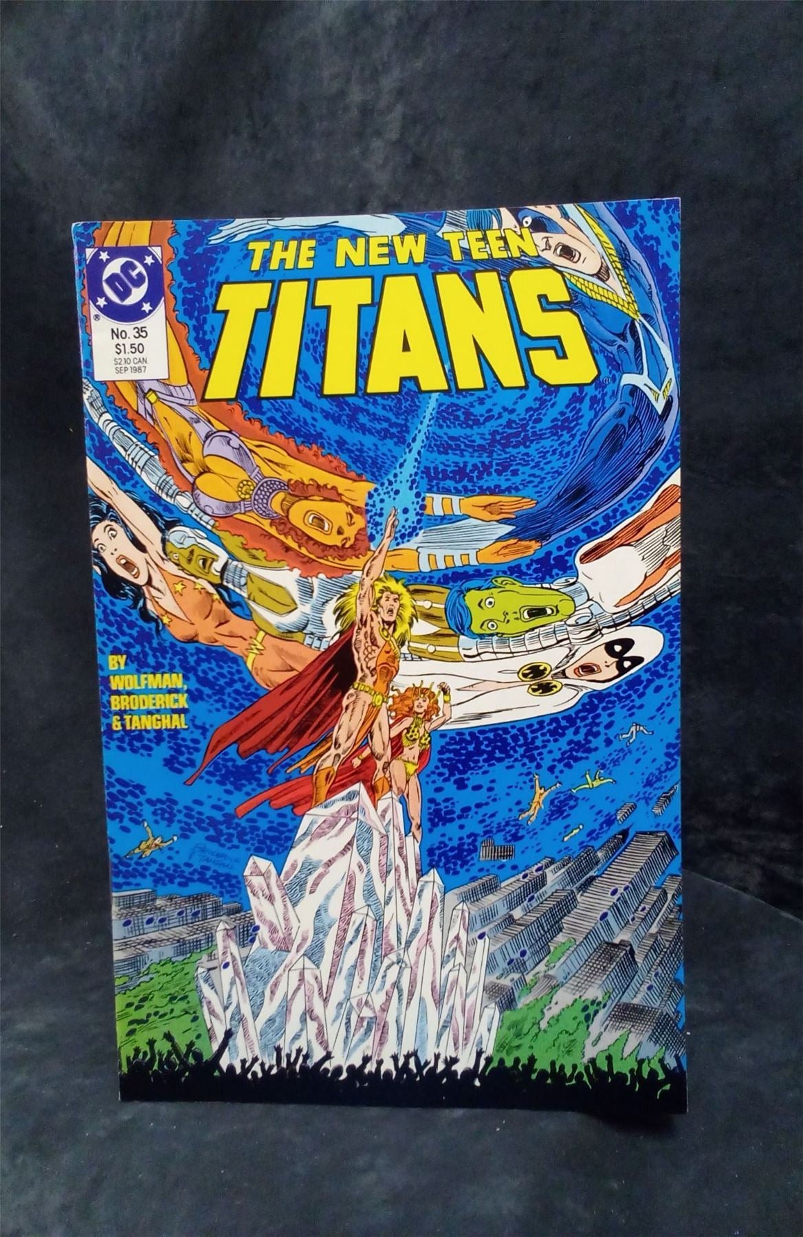 The New Teen Titans #35 1987 DC Comics Comic Book