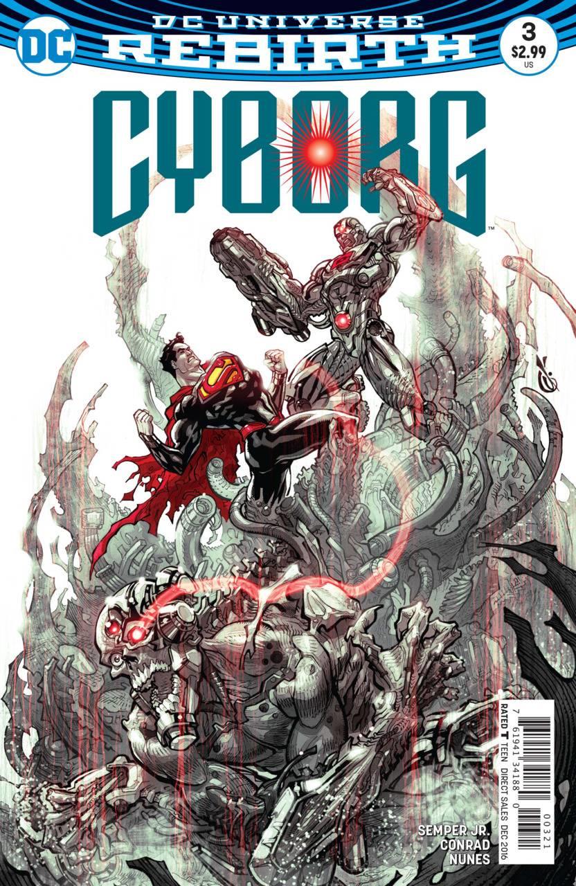 Cyborg #3 (Var Ed) DC Comics Comic Book