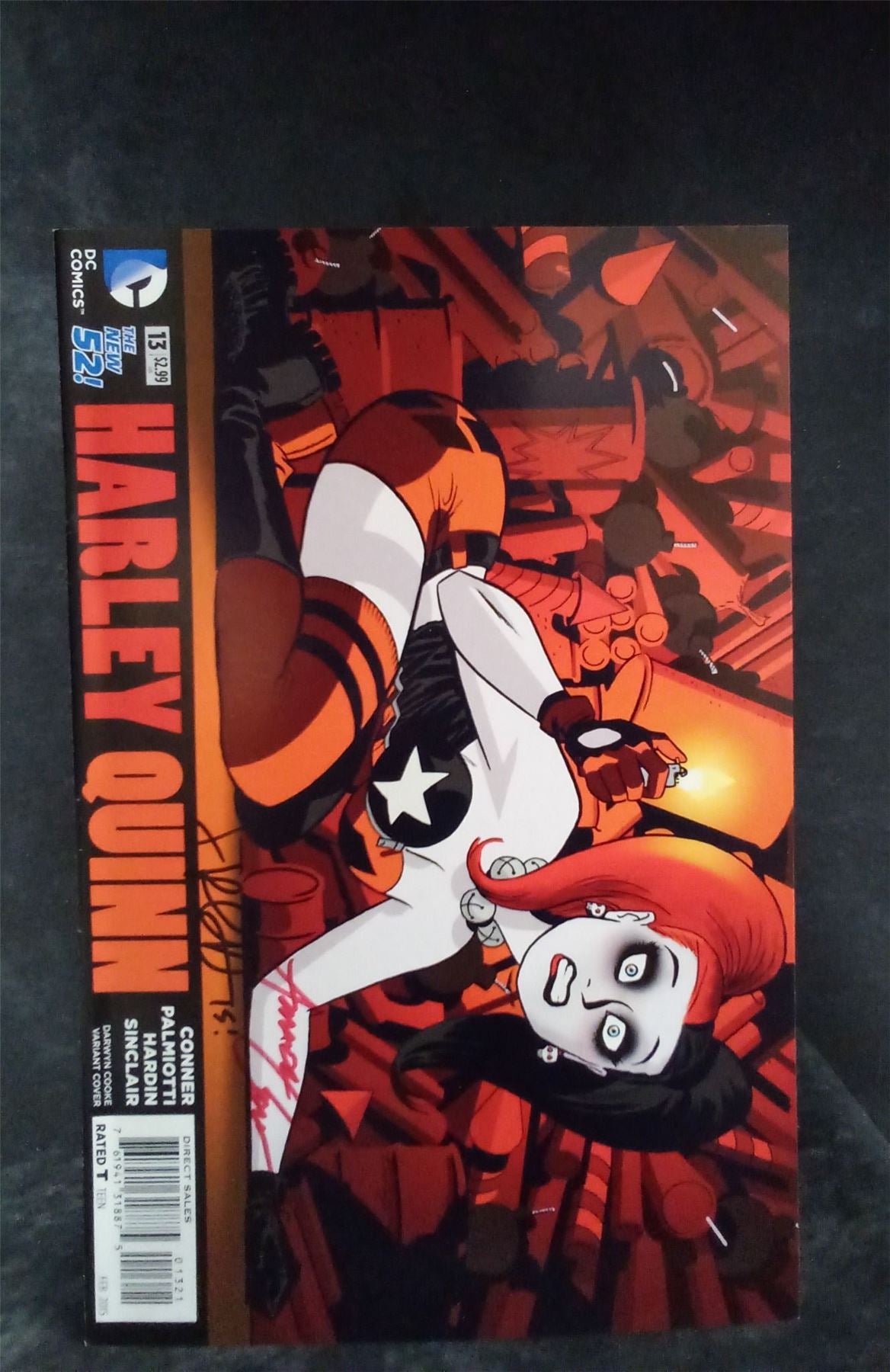 Harley Quinn #13 *signed* Cooke Cover 2015 DC Comics Comic Book