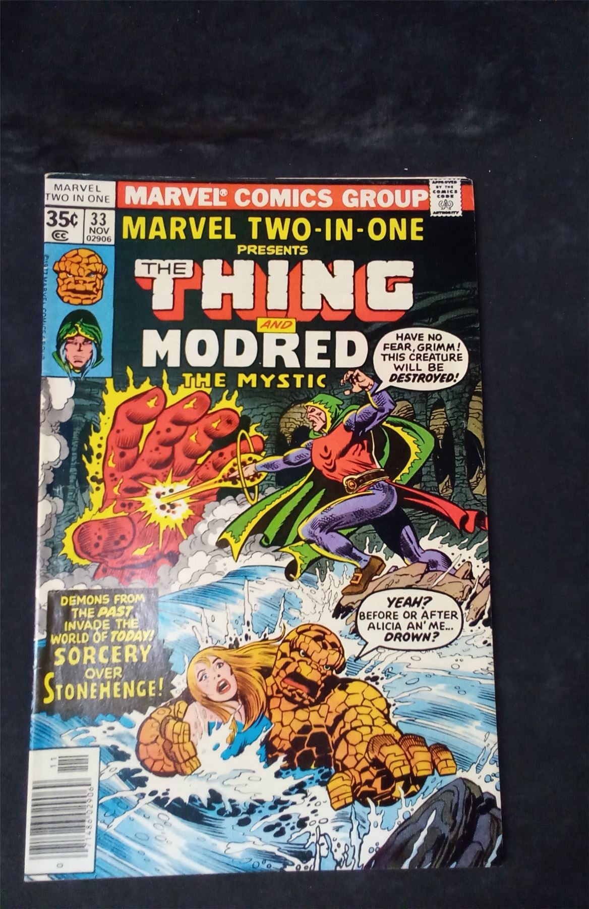 Marvel Two-in-One #33 marvel Comic Book