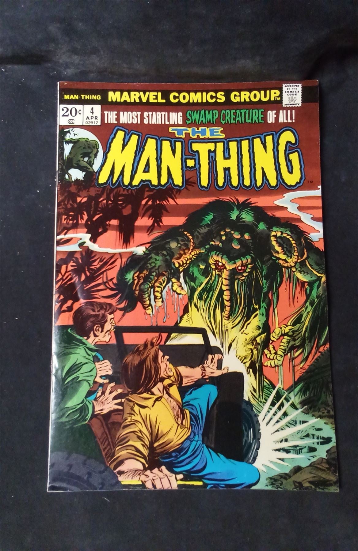 Man-Thing #4 1974 marvel Comic Book